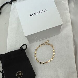 Mejuri Petra chain Gold Bracelet NEW